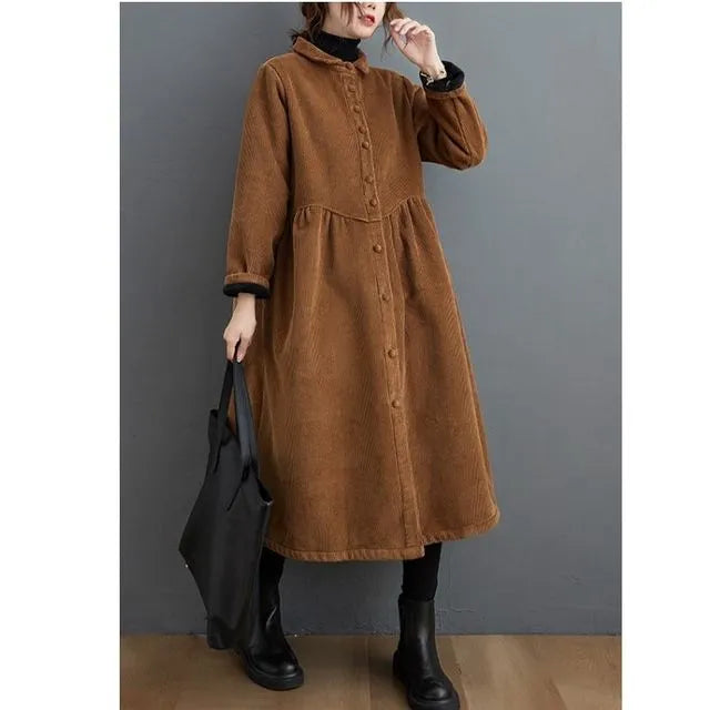 Corduroy Jas voor Dames - Cardea