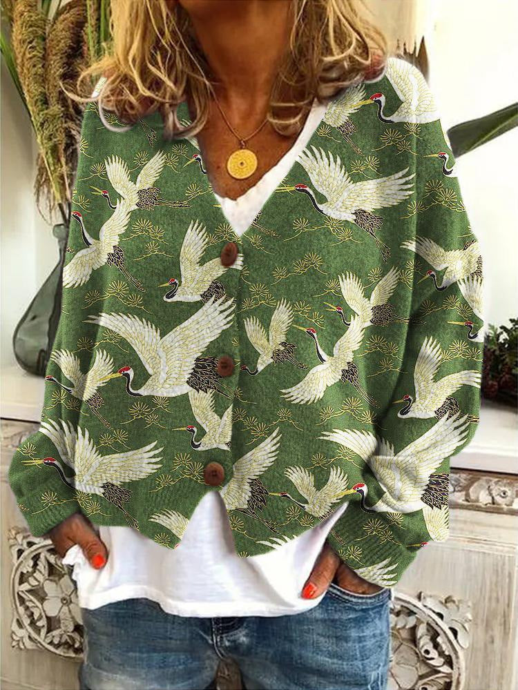 Damesvest Elegant met Unieke Print en Stijl
