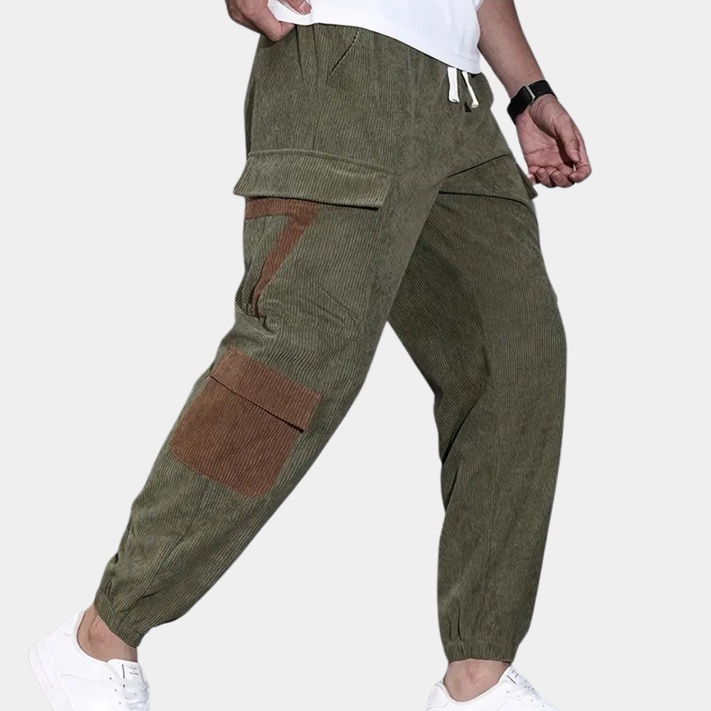 Heren Cargo Broek Baggy Losse Zomerbroek