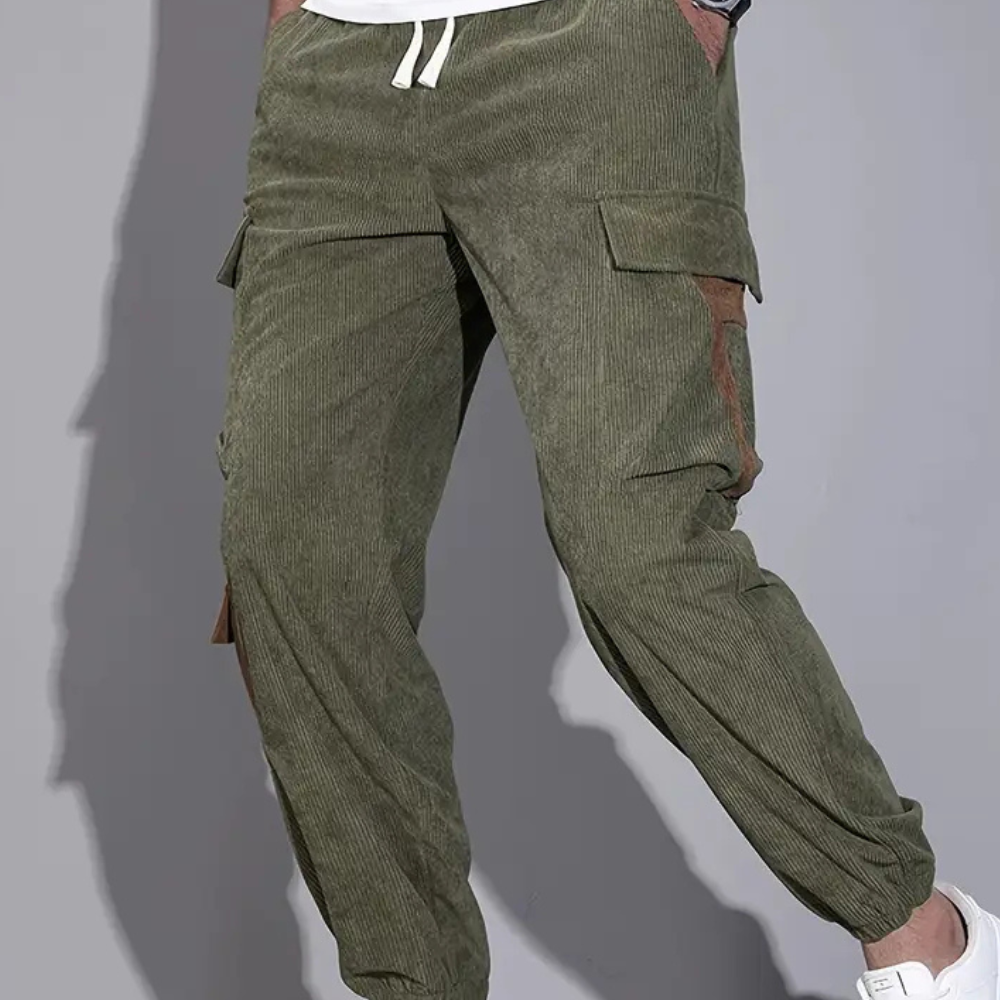 Heren Cargo Broek Baggy Losse Zomerbroek