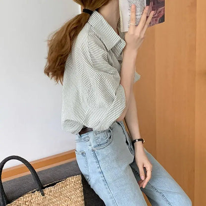 JeugdGlam Groene Chiffon Blouse