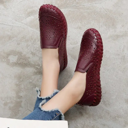 ElegantEase Zomer Echt Leren Loafers