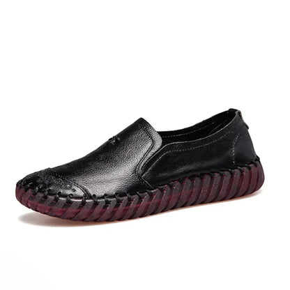 ElegantEase Zomer Echt Leren Loafers