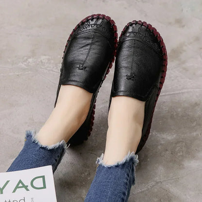 ElegantEase Zomer Echt Leren Loafers