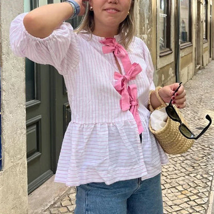 Zomerse T-shirt Blouse van StreetChic