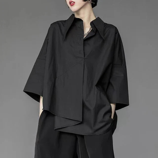 Gotische Chiffon Blouse voor Vrouwen