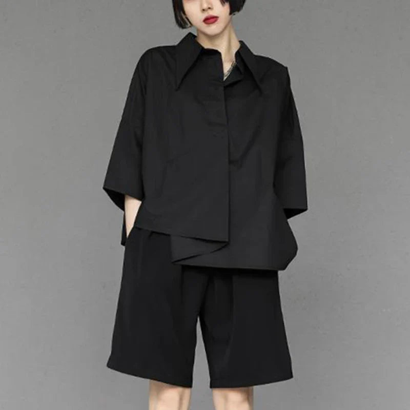 Gotische Chiffon Blouse voor Vrouwen