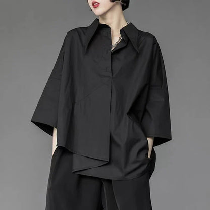 Gotische Chiffon Blouse voor Vrouwen