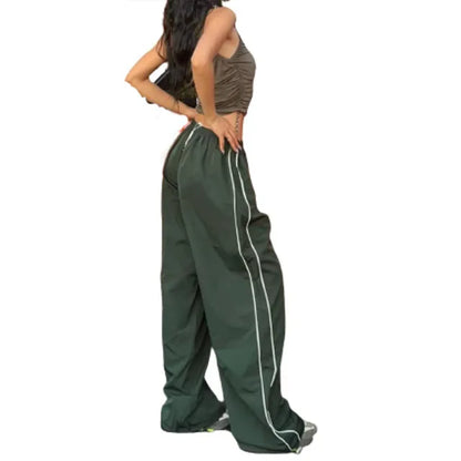 Y2K Vintage Baggy Cargo Broek voor Vrouwen