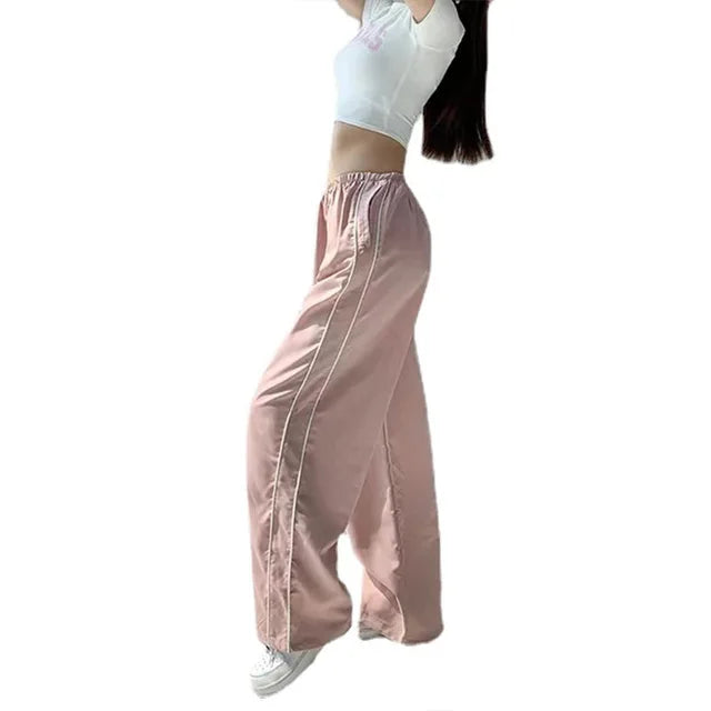 Y2K Vintage Baggy Cargo Broek voor Vrouwen