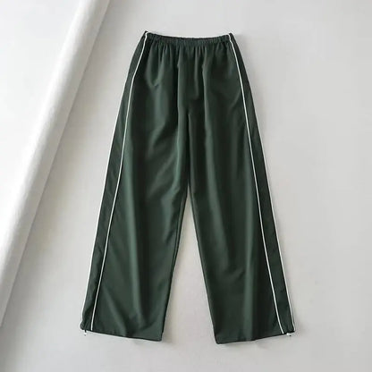 Y2K Vintage Baggy Cargo Broek voor Vrouwen