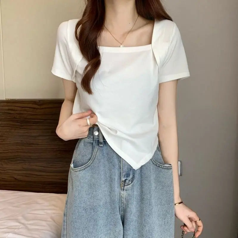 Zonnestraal Zomersexy Crop Top voor Vrouwen