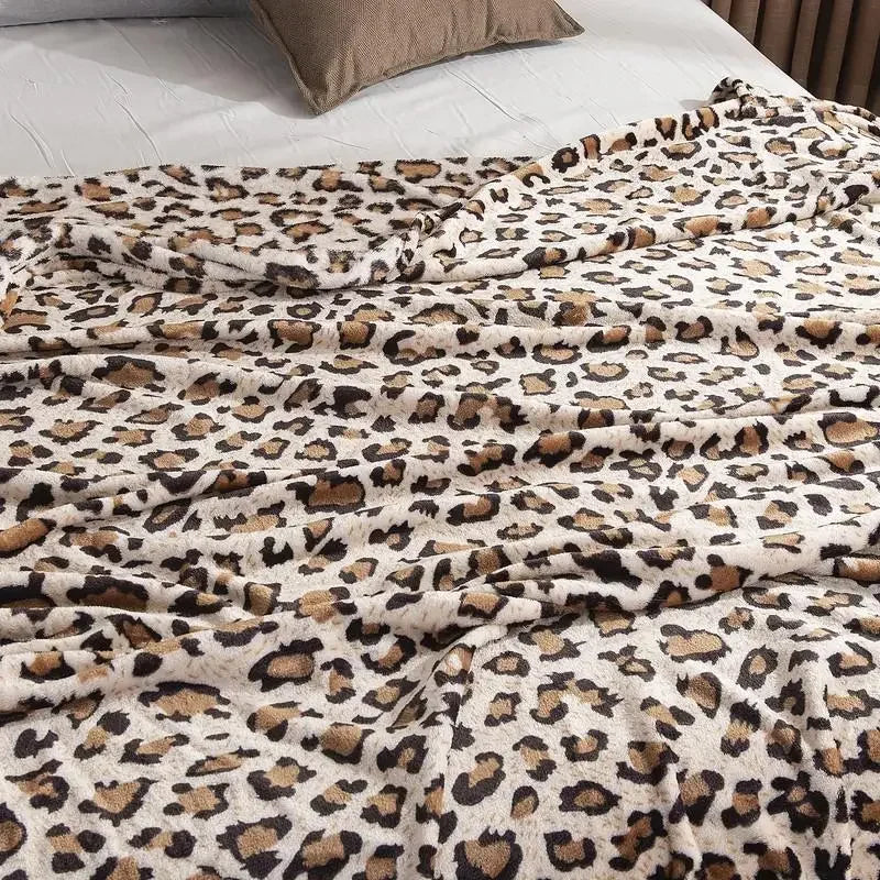 Yara | Deken | Leopardprint