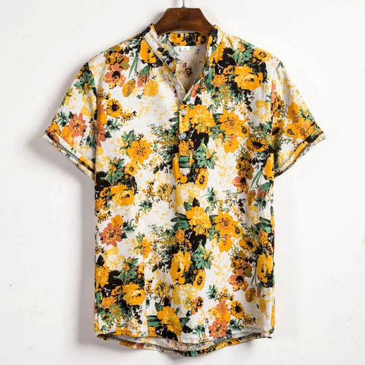 Zomer Overhemd Casual voor Mannen Mode Tibor - Mode Vibes