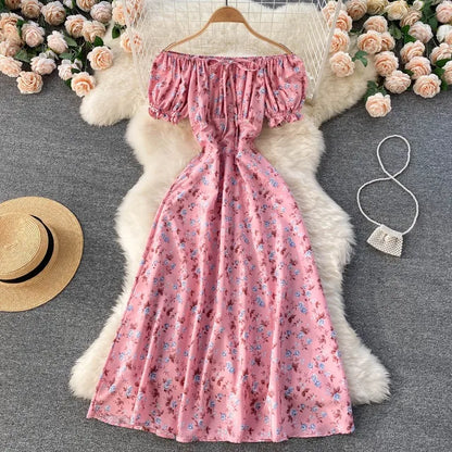 Betoverende Bloemenprint Zomerjurk voor Vrouwen