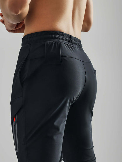 All-Weather Cargo Joggingbroek met Hoge Ribboorden – Waterafstotend