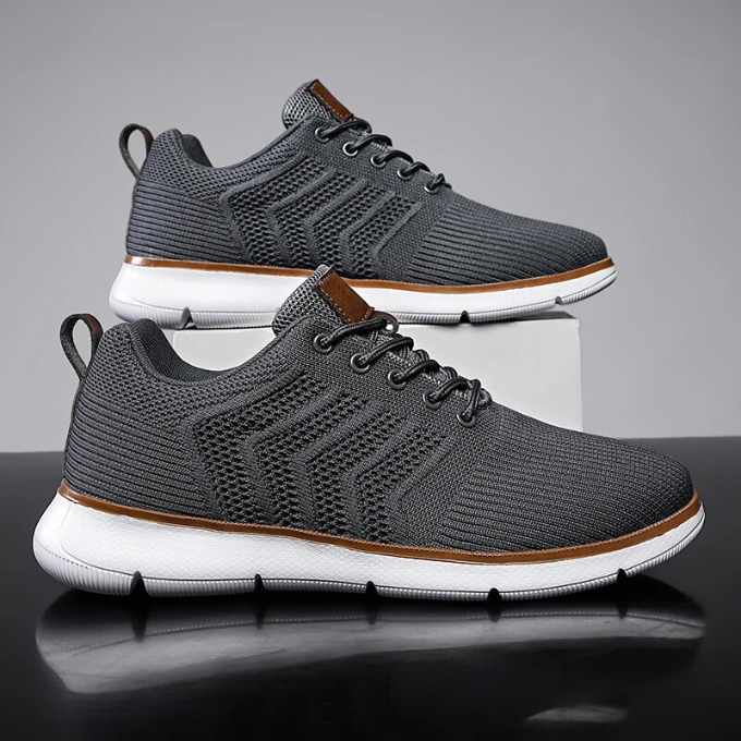 Ademende Heren Sneakers – Lichtgewicht en Comfortabel