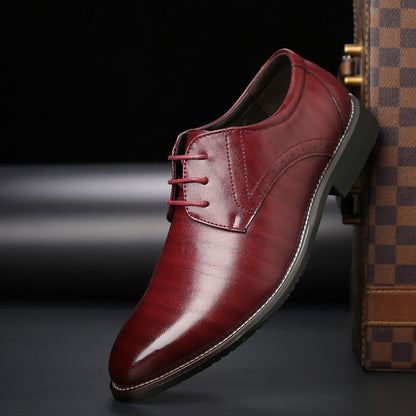 Heren Veterschoenen Brogue Stijlvol en Elegent