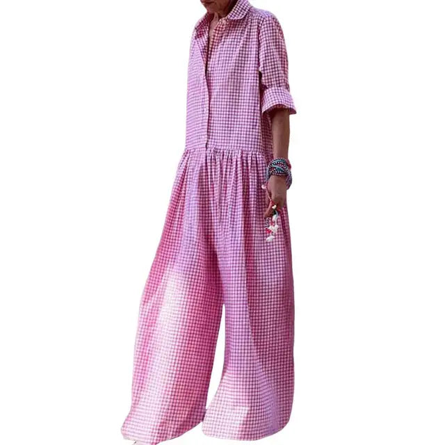 Luipaard Jumpsuit van Nova voor Trendy Dames