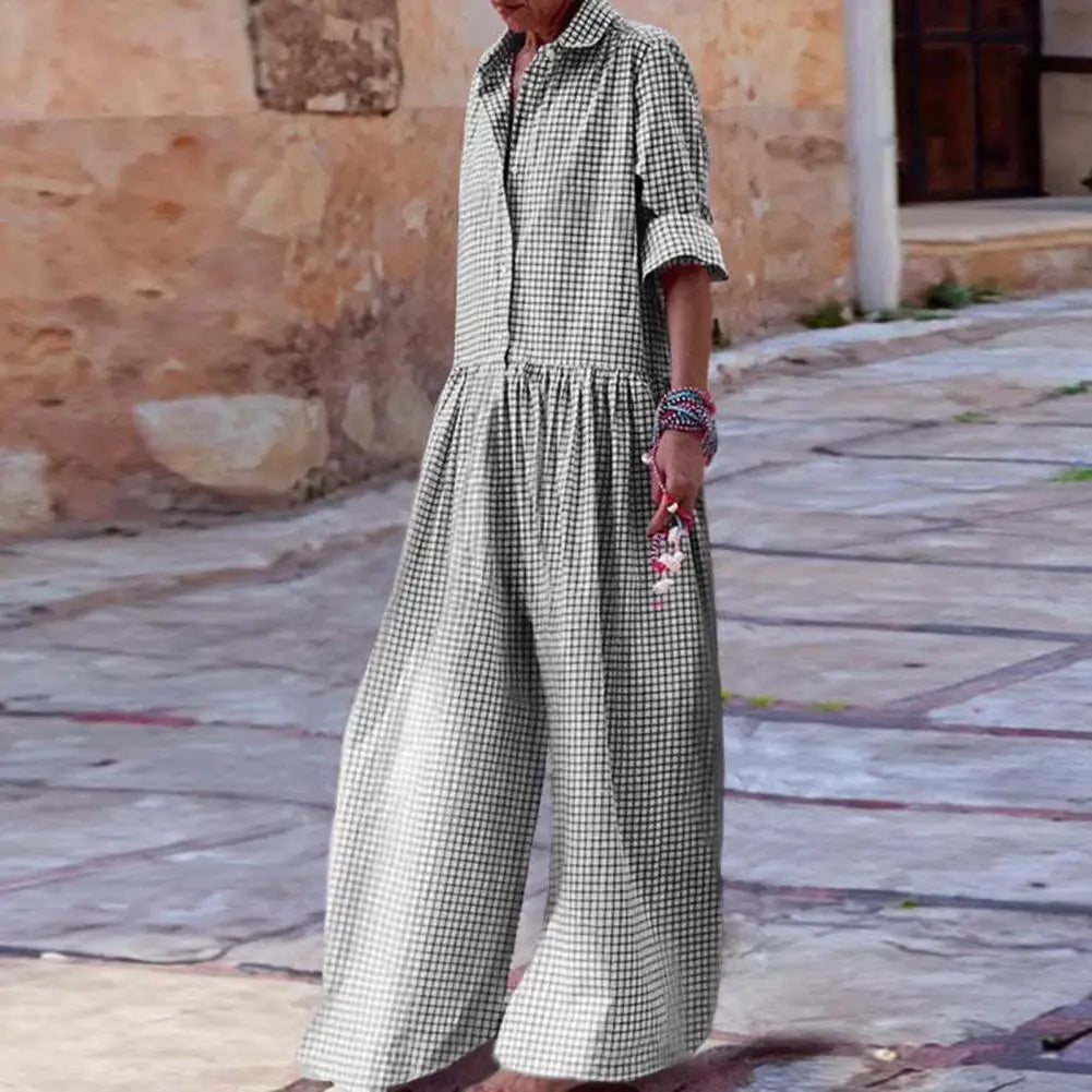 Luipaard Jumpsuit van Nova voor Trendy Dames