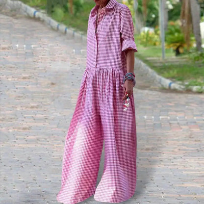Luipaard Jumpsuit van Nova voor Trendy Dames