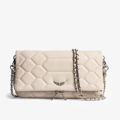 Dames Clutch met Ketting en Praktische Binnenkant