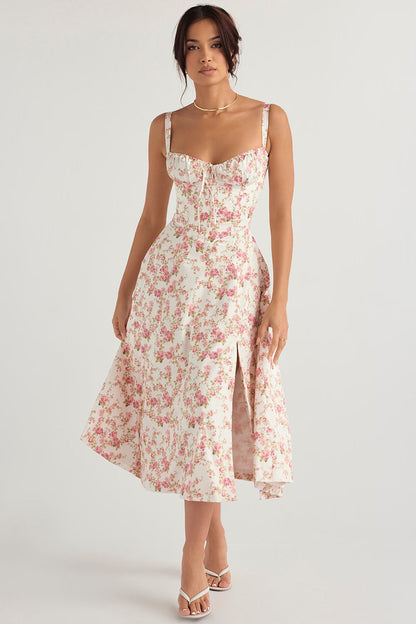 Zalina | Luchtige Nauwsluitende Zomerjurk Dames 4