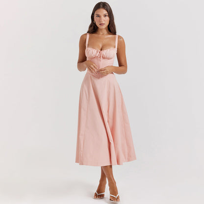 Zalina | Luchtige Nauwsluitende Zomerjurk Dames 9