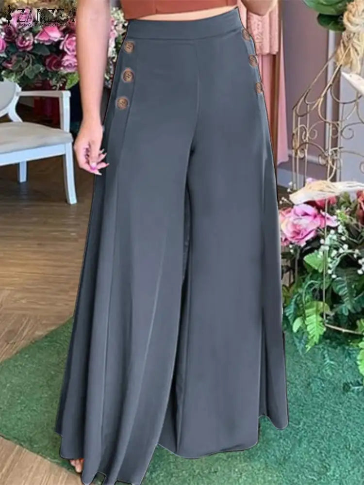 Stijlvolle Zomerse Zakelijke Broek van ZANZEA