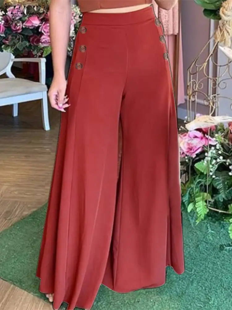 Stijlvolle Zomerse Zakelijke Broek van ZANZEA