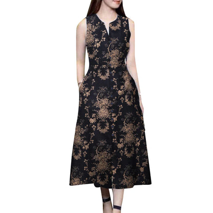 ZomerBries Bohemian Print Jurk