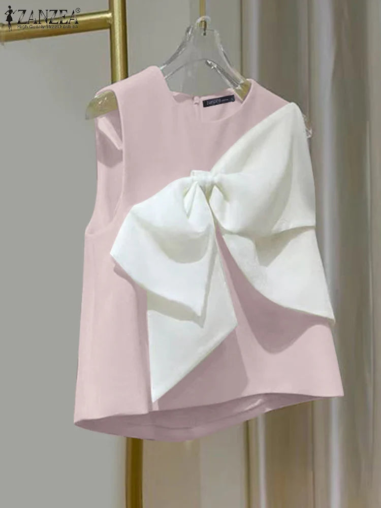 SummerGlow Mouwloze Top