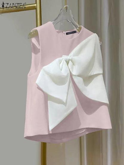 SummerGlow Mouwloze Top