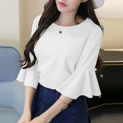 Zanzea Vrouwen Elegante Flare Blouse