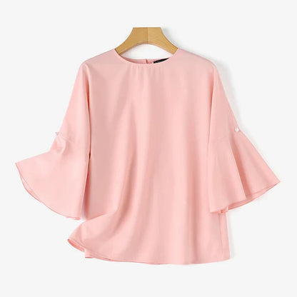 Zanzea Vrouwen Elegante Flare Blouse