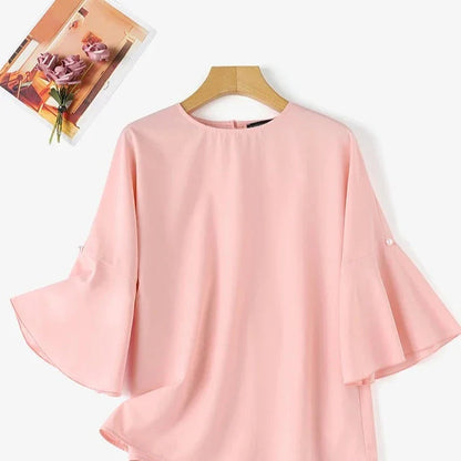 Zanzea Vrouwen Elegante Flare Blouse