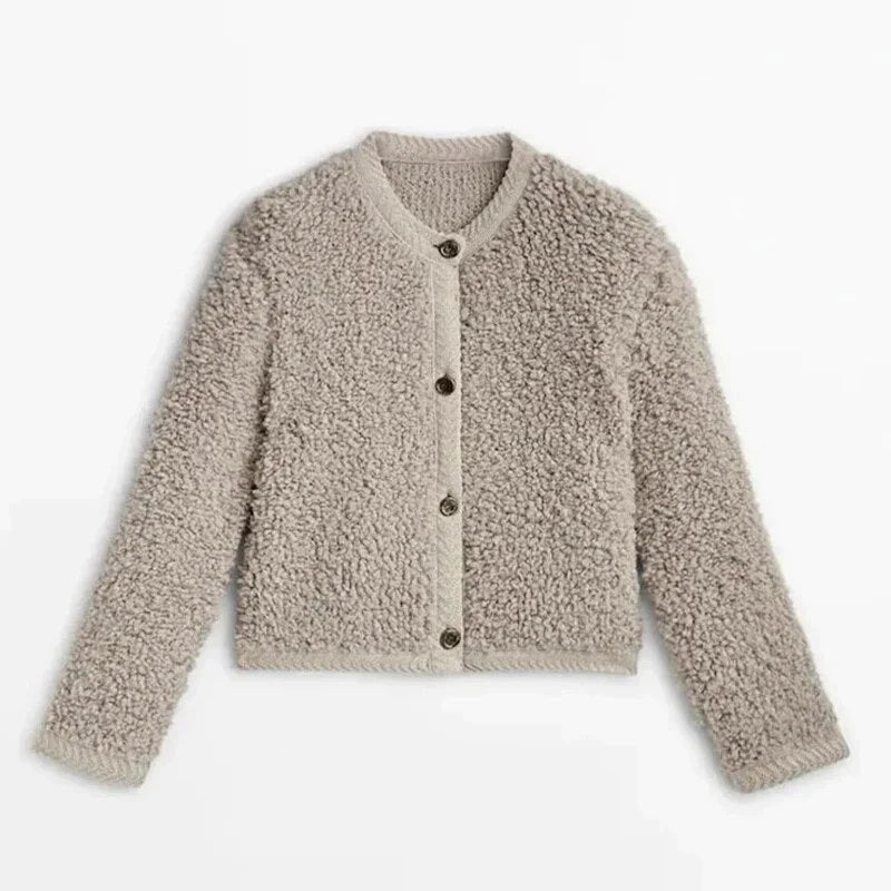 Zara | Comfortabel Teddy Vest Dames met Luxe Pluche Materiaal 1