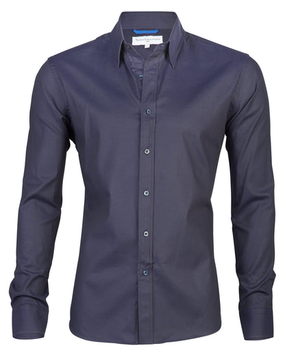 Arjan Camicia da Uomo - Slim Fit con Zip Nascosta, Elegante e Sportiva-4