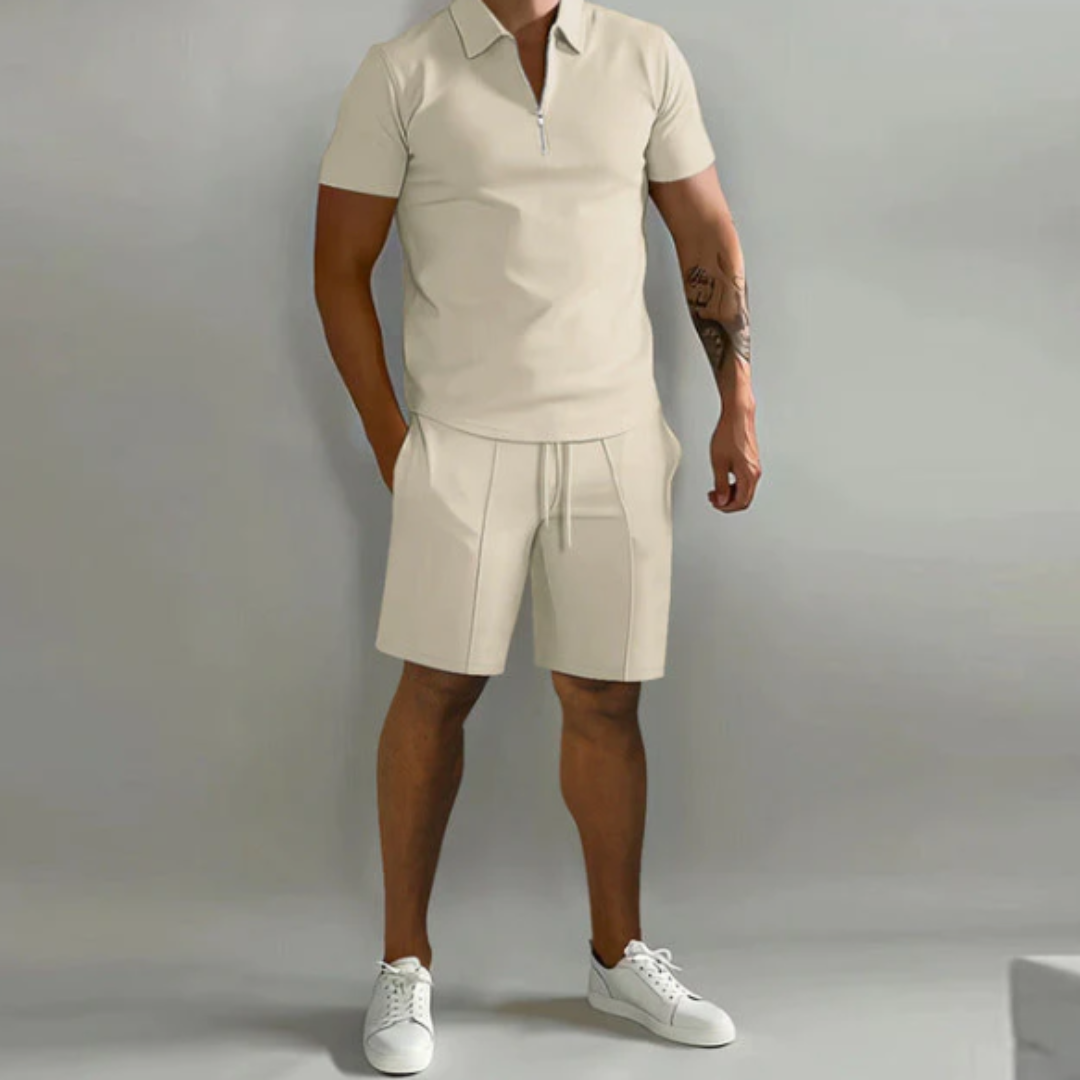 Heren Sportset Zomer Korte Broek en Shirt - Mode Vibes