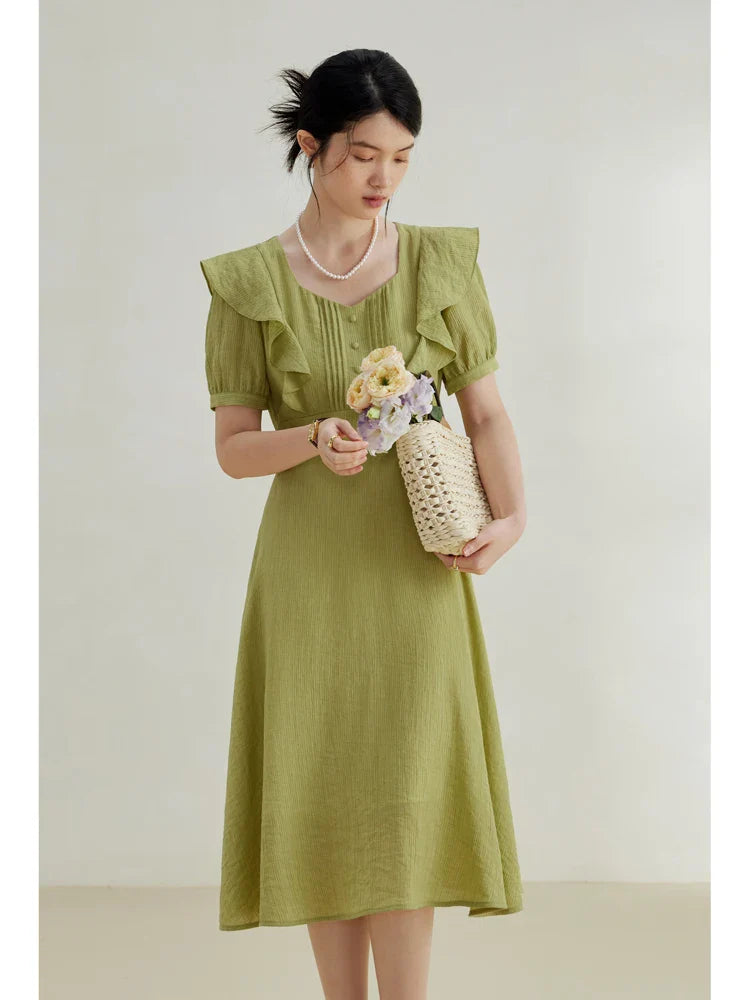 Zomerjurk Stijl Elegantie Voor Dames