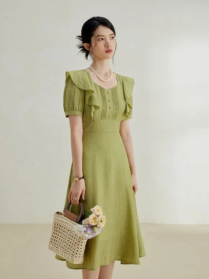 Zomerjurk Stijl Elegantie Voor Dames