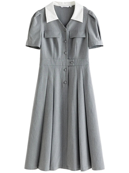 Eleganta Luxe Zomerjurk voor Vrouwelijke