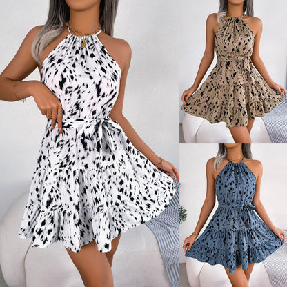 Stralend en Sensueel: Luna's Zomer Chiffon Jurk
