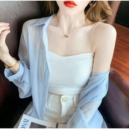 Zomer SunBreeze Chiffon Top