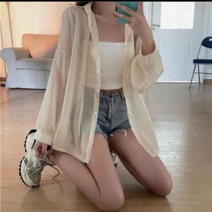 Zomer SunBreeze Chiffon Top