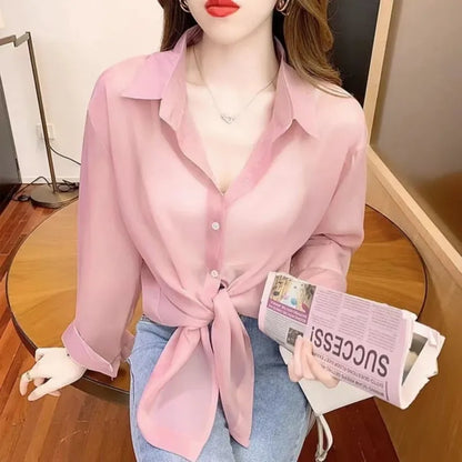 Zomer SunBreeze Chiffon Top