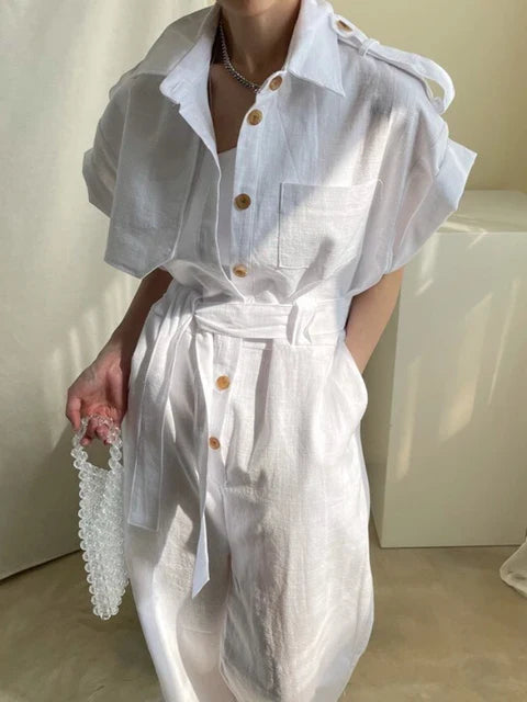Zomerse Dames Jumpsuit Luna voor Trendy Zomerse Stijl