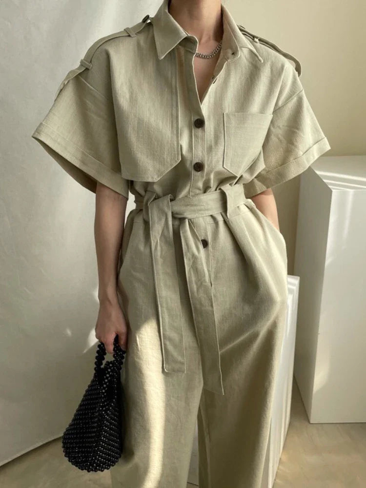 Zomerse Dames Jumpsuit Luna voor Trendy Zomerse Stijl