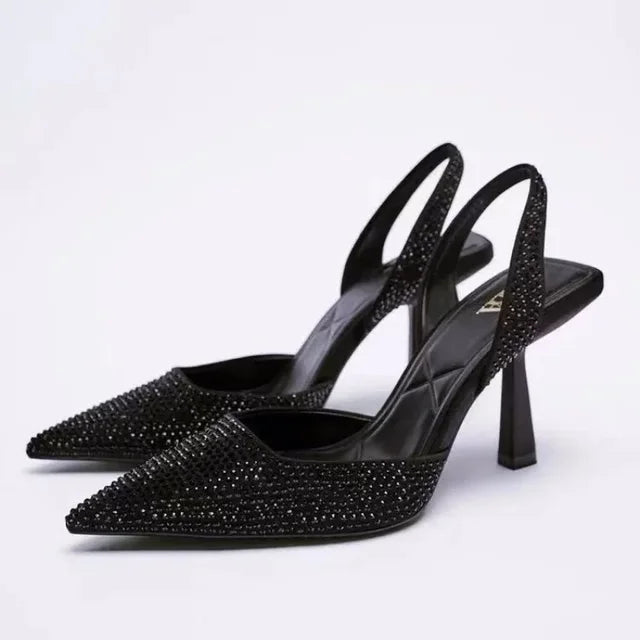 Elegante Zomersandalen met Hoge Hak en Bandjes - Mode Vibes