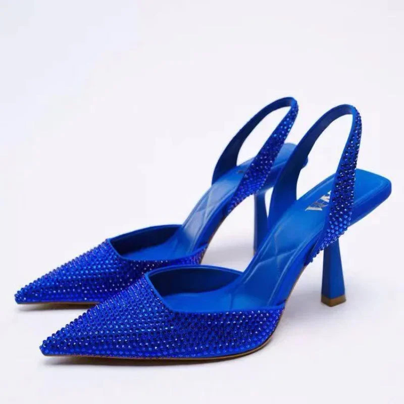 Elegante Zomersandalen met Hoge Hak en Bandjes